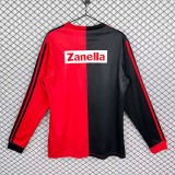 Newell's Old Boys 1990/1993 Home Long Sleeve Retro Jersey