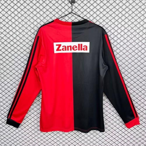 Newell's Old Boys 1990/1993 Home Long Sleeve Retro Jersey