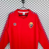 Osasuna 1983 Home Long Sleeve Retro Jersey