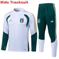 Kids Italy 26/27 Half-Zip Training Sweatshirt and Pants Set E26015