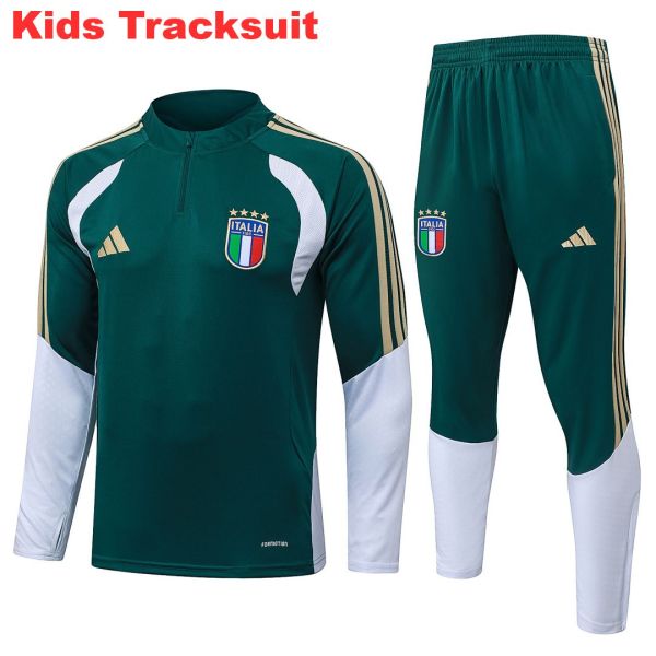 Kids Italy 26/27 Half-Zip Training Sweatshirt and Pants Set E26014