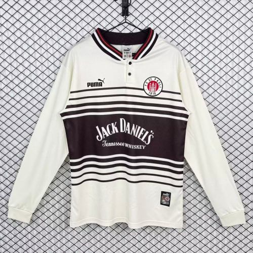 FC St. Pauli 1997/1998 Home Long Sleeve Retro Jersey