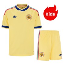Kids Curaçao 2026 World Cup Away Jersey and Short Kit