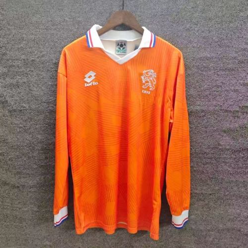 Netherlands 1992/1994 Home Long Sleeve Retro Jersey