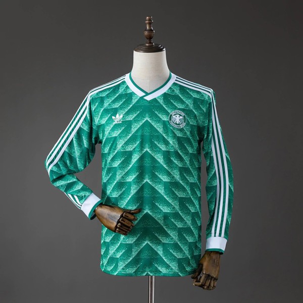 Germany 1988/1991 Away Long Sleeve Retro Jersey