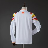 Spain 1996 Euro Third Long Sleeve Retro Jersey