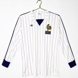 France 1980/1982 Away Long Sleeve Retro Jersey