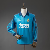Real Madrid 1999/2000 Third Long Sleeve Retro Jersey