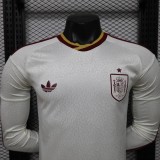 Player Version Spain 2026 Away Long Sleeve Authentic Jersey