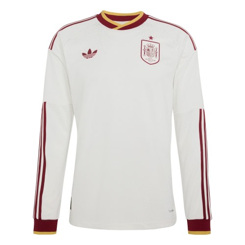 Player Version Spain 2026 Away Long Sleeve Authentic Jersey