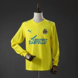 Villarreal 2008/2009 Home Long Sleeve Retro Jersey