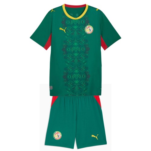 Kids Senegal 2026 Away Jersey and Short Kit