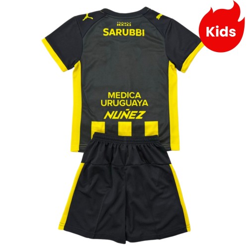 Kids Atlético Peñarol 2026 Home Jersey and Short Kit