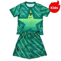 Kids France 2026 Goalkeeper Jersey and Short Kit
