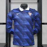 Player Version France 2026 Home Long Sleeve Authentic Jersey