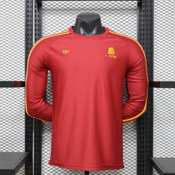 Thai Version AS Roma 26/27 OG Lifestyler Long Sleeve Jersey