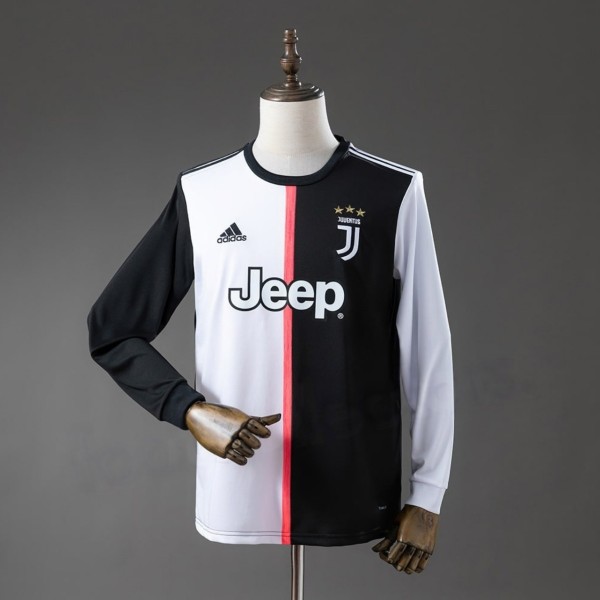 Juventus 2019/2020 Home Long Sleeve Jersey