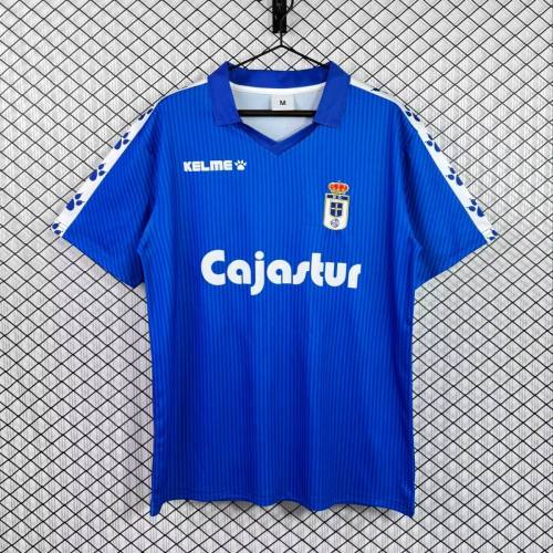 Real Oviedo 1992/1993 Home Retro Jersey