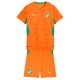 Kids Ivory Coast 2026 Home Jersey and Short Kit