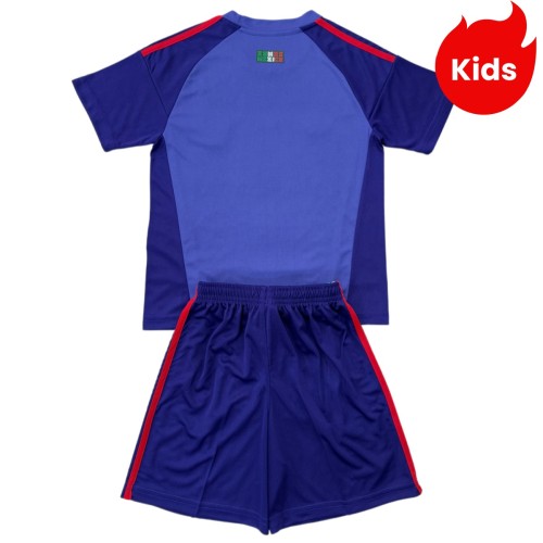 Kids Mexico 2026 Goalkeeper Jersey and Short Kit