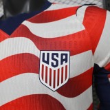 Player Version USMNT 2026 Home Long Sleeve Authentic Jersey
