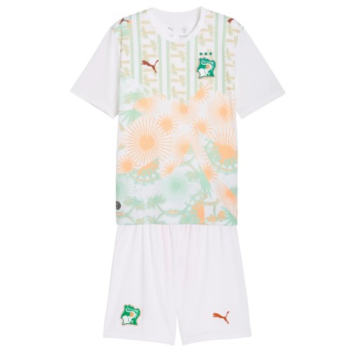 Kids Ivory Coast 2026 Away Jersey and Short Kit
