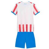 Kids Paraguay 2026 Home Jersey and Short Kit
