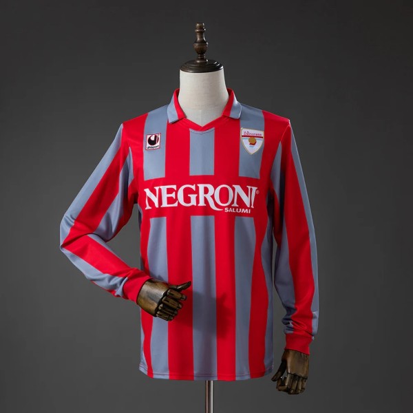 Cremonese 1995/1996 Home Long Sleeve Retro Jersey