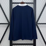 France 2014 Home Long Sleeve Retro Jersey