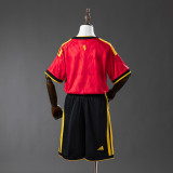 Kids Belgium 25/26 Home Jersey and Short Kit