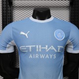 Player Version Manchester City 26/27 Home Authentic Jersey