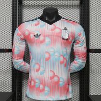Player Version Belgium 2026 Away Long Sleeve Authentic Jersey