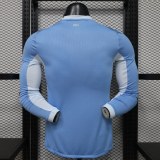 Player Version Manchester City 26/27 Home Long Sleeve Authentic Jersey