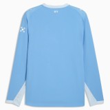 Player Version Manchester City 26/27 Home Long Sleeve Authentic Jersey