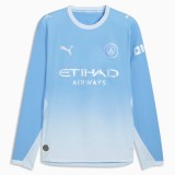 Player Version Manchester City 26/27 Home Long Sleeve Authentic Jersey