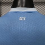 Player Version Manchester City 26/27 Home Long Sleeve Authentic Jersey