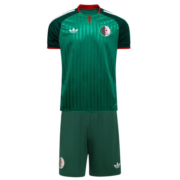Kids Algeria 2026 Away Jersey and Short Kit