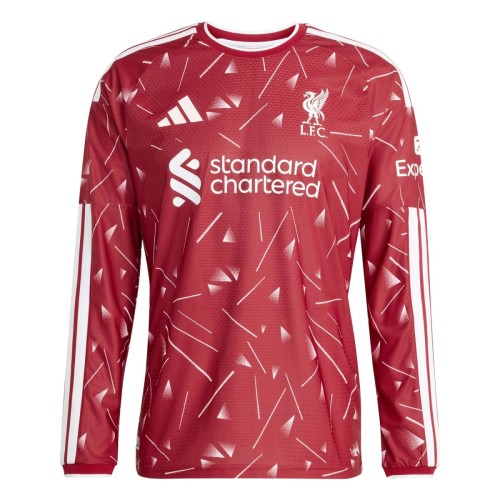 Player Version Liverpool 26/27 Home Long Sleeve Authentic Jersey
