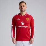 Thai Version MUFC 26/27 Home Long Sleeve Jersey