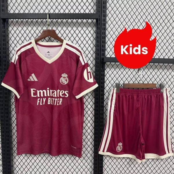 Kids Real Madrid 26/27 Third Jersey and Short Kit