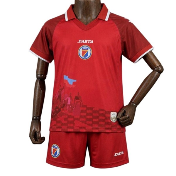 Kids Haiti 2026 Third Jersey and Short Kit
