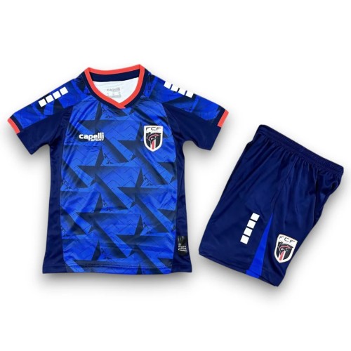 Kids Cape Verde 2026 Home Jersey and Short Kit