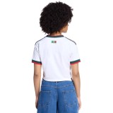 Thai Version Women's Mexico 2026 Away Cropped Jersey