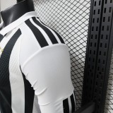 Player Version Juventus 26/27 Home Long Sleeve Authentic Jersey