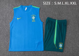 Brazil 26/27 Sleeveless Jersey and Shorts Set D26030