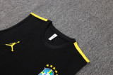 Brazil 26/27 Sleeveless Jersey and Shorts Set D26029