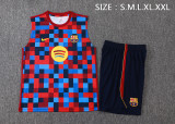 Barcelona 26/27 Sleeveless Jersey and Shorts Set - PM D26035
