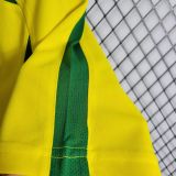 (On Sale) Brazil 2002/2004 Home Retro Jersey with Ronaldo Print
