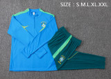 Brazil 26/27 Half-Zip Training Top and Pants Set B26041