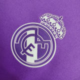 (On Sale) Real Madrid 2016/2017 Away Long Sleeve Retro Jersey with Ronaldo Print